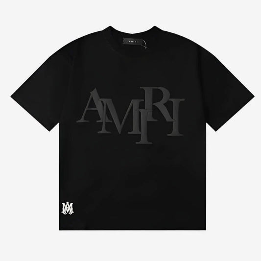 "Miri-STAGGERED LOGO" T-SHIRT