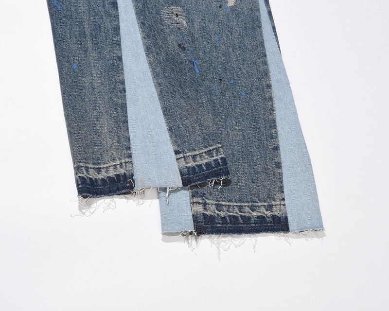 "Wavy"- Flared Denim