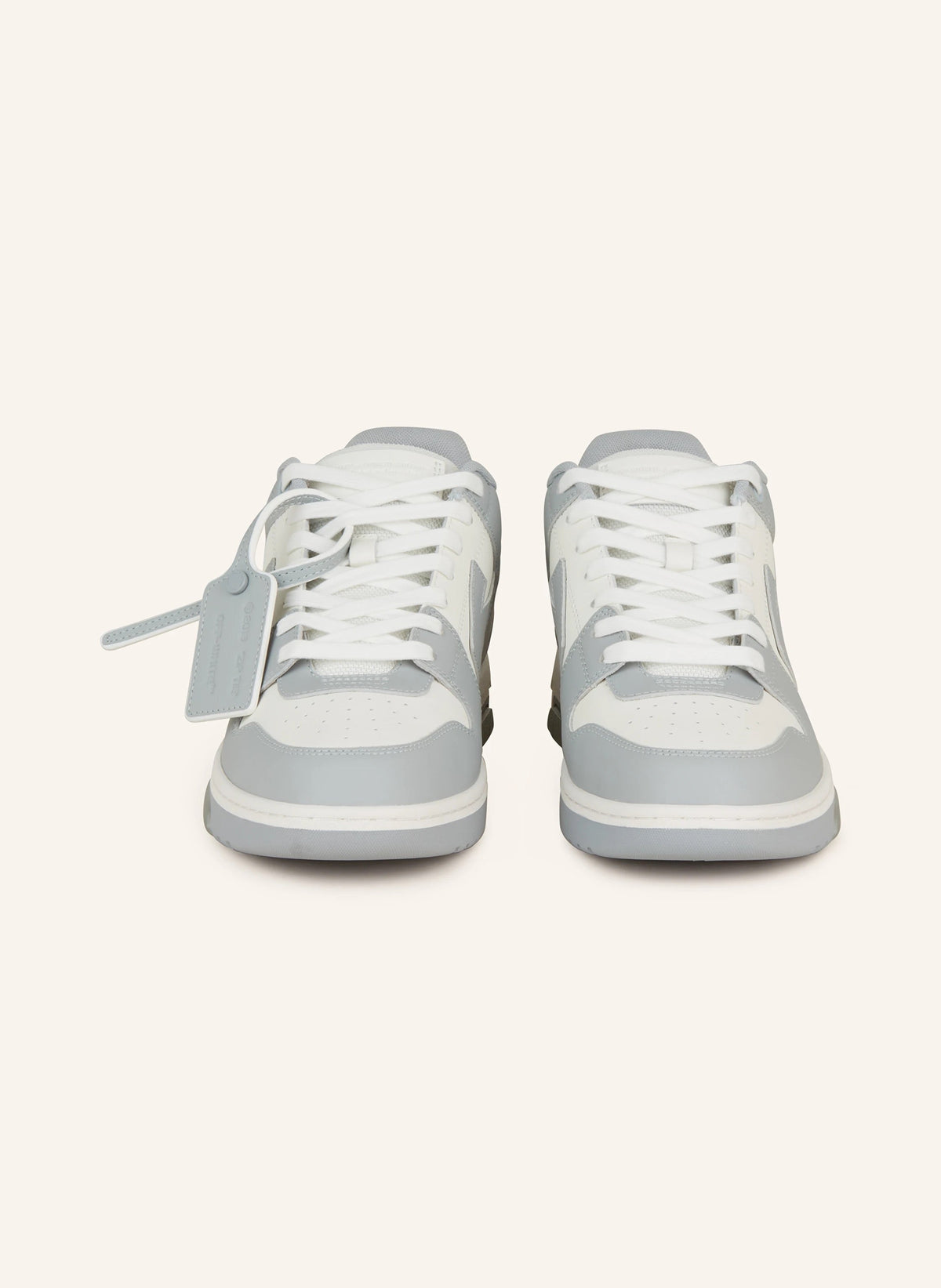 "Off-Sneaker" Grey and White