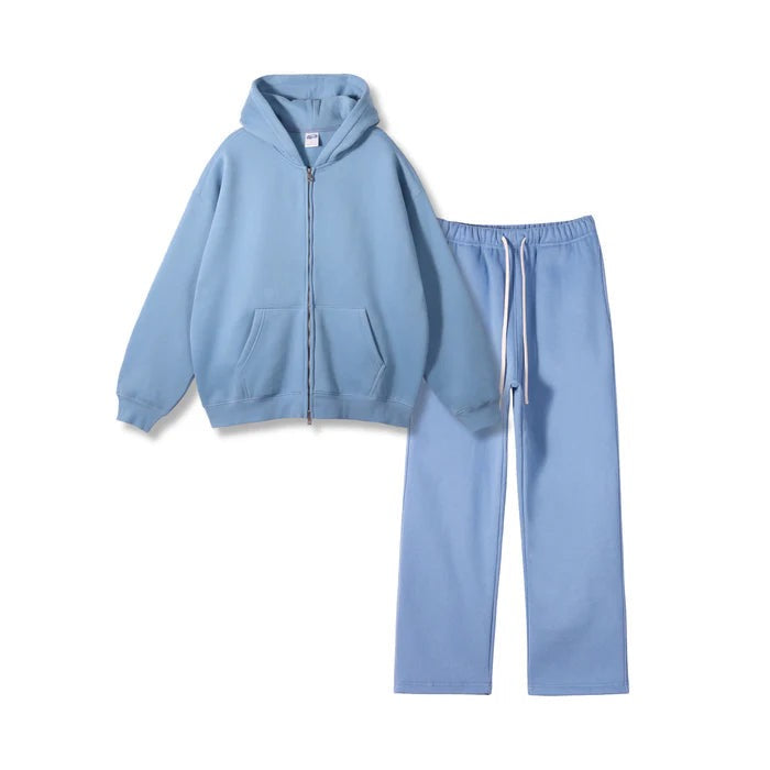 "Belleza-Basic Zip Tracksuit